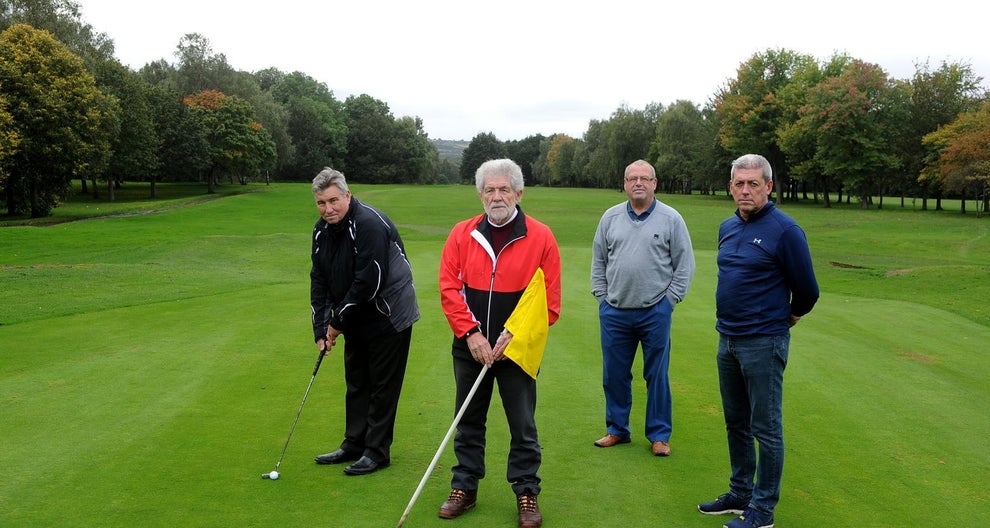 Temple Newsam Golf Club directors Kevin Gallagher, Charlie Brown (chair), Michael Murray and Dean Hardy