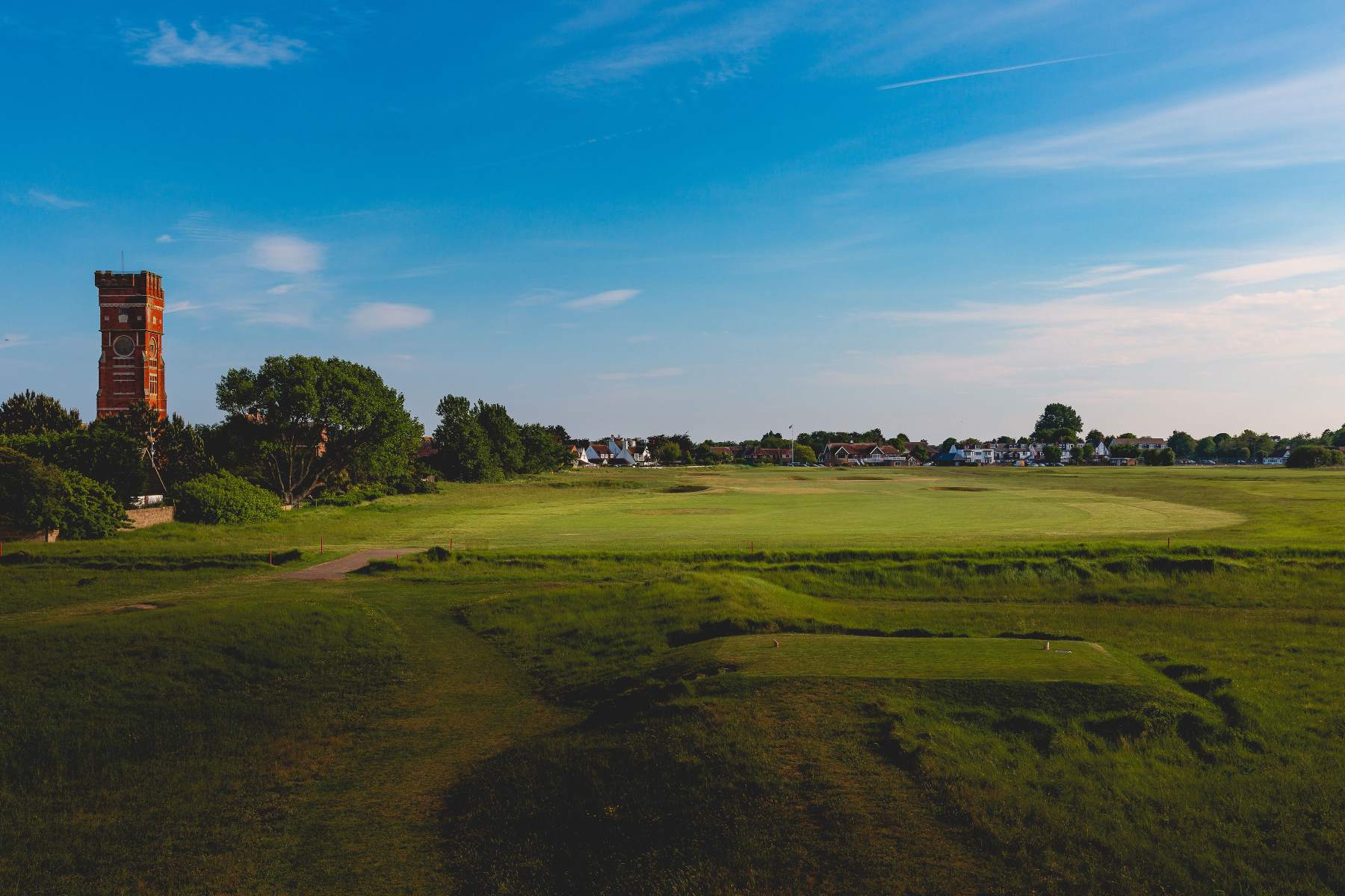 18th Hole at one of England’s most revered links, the Championship Course at Littlestone