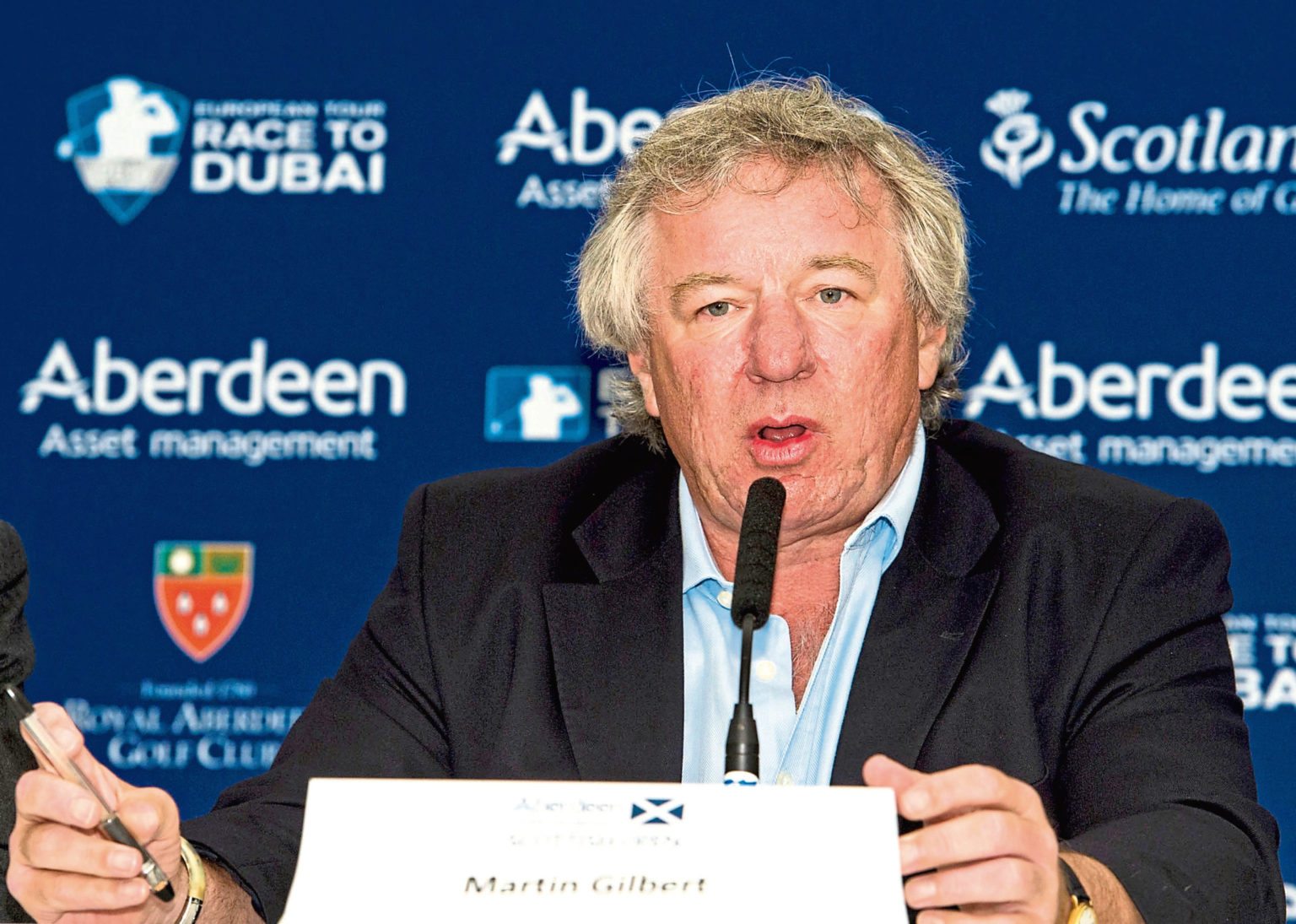 Martin Gilbert from Aberdeen Asset Management