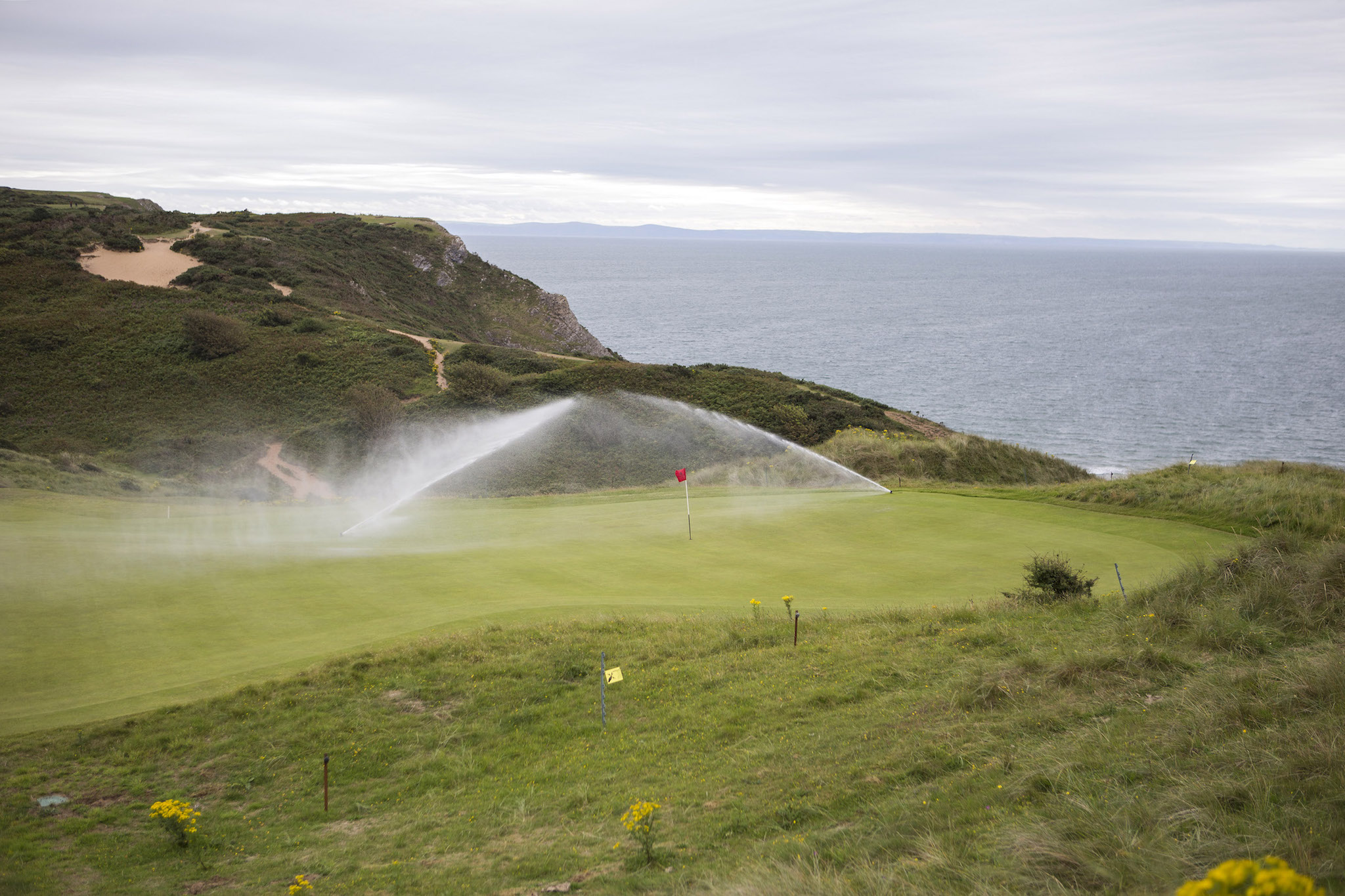 A new Toro irrigation system in South Wales