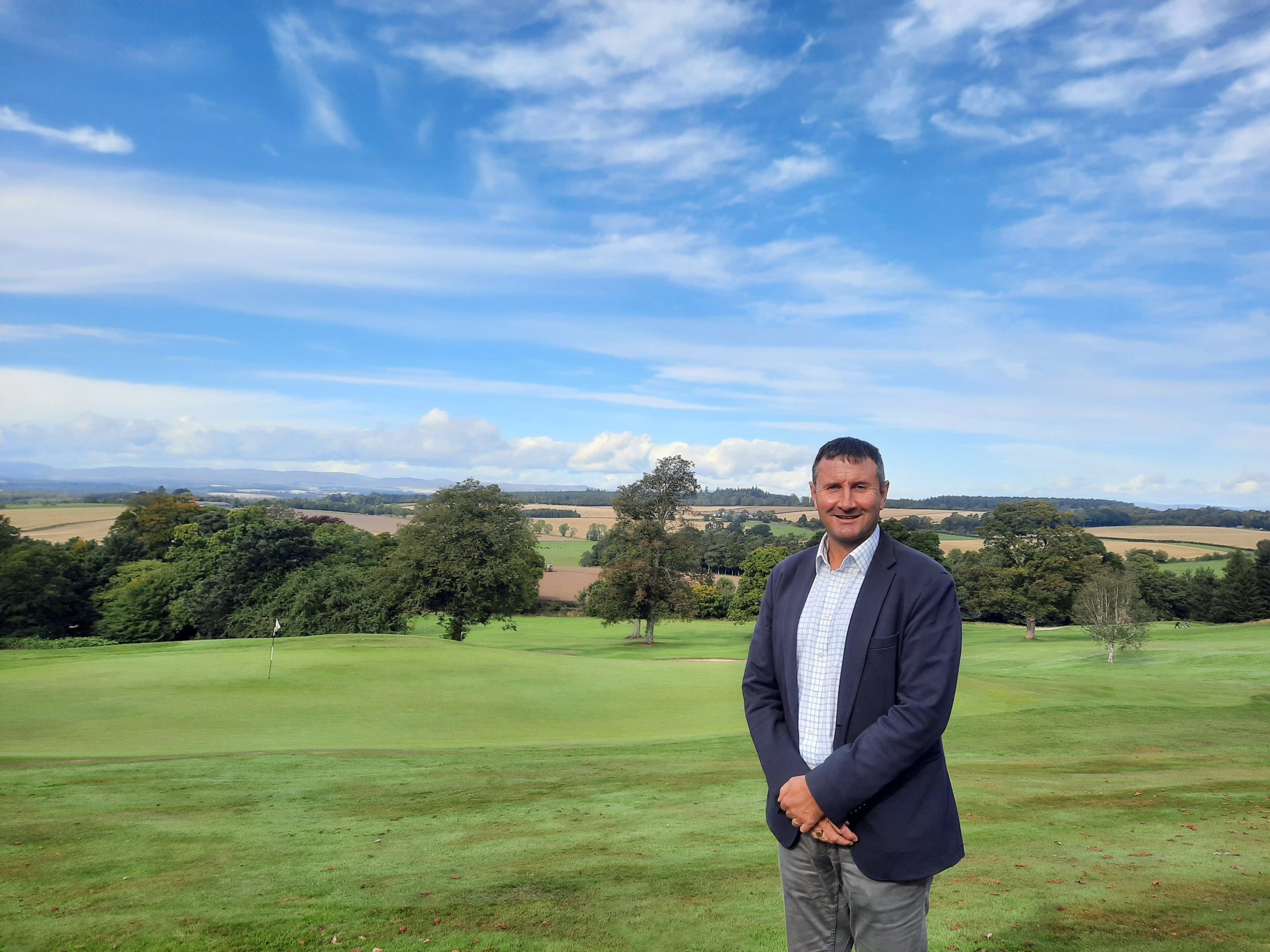 Gary Silcock, new General Manager at Murrayshall