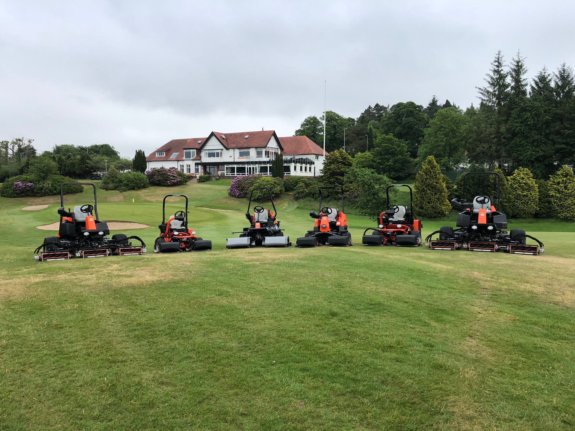 New machines from Fairways GM at Whitecraigs  Golf Club