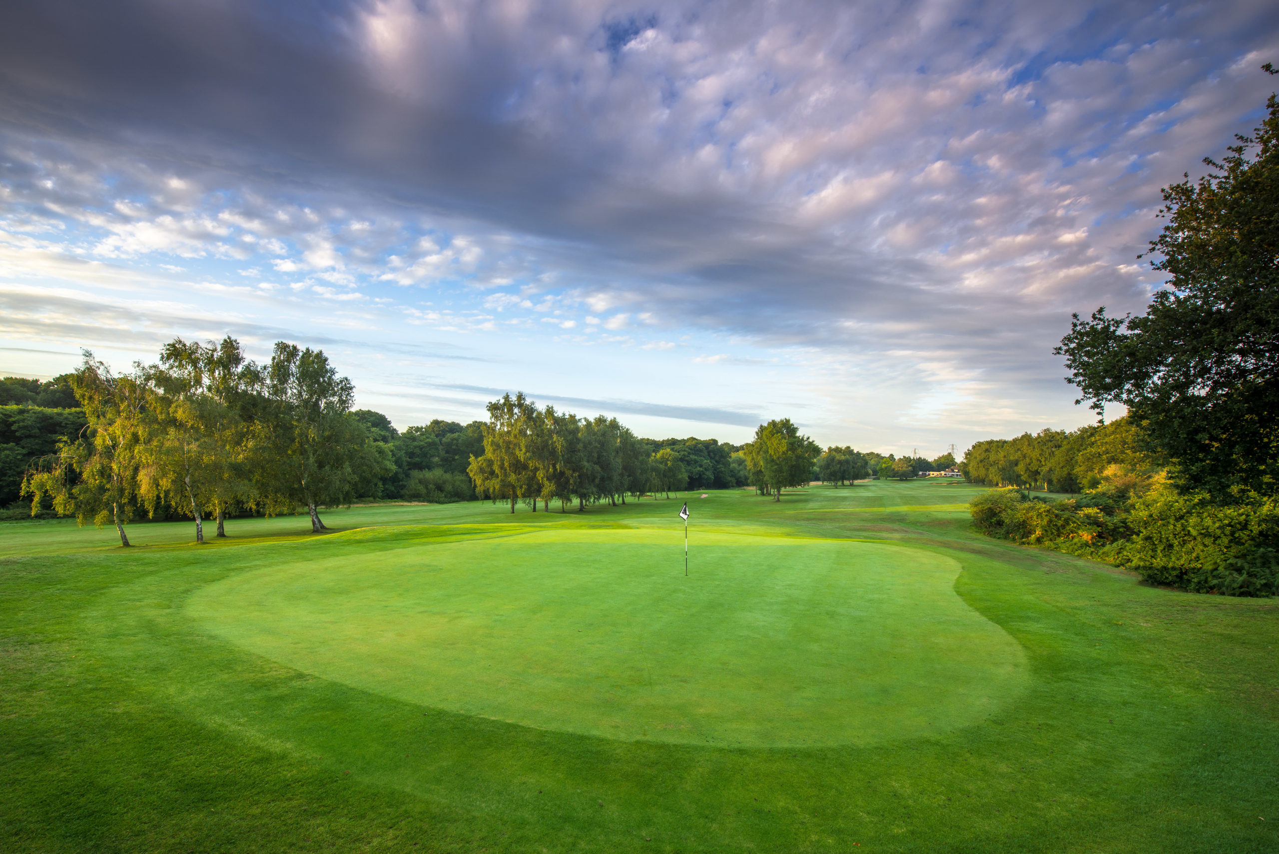The 17th Green at Canterbury Golf Club (credit Andy Hiseman)
