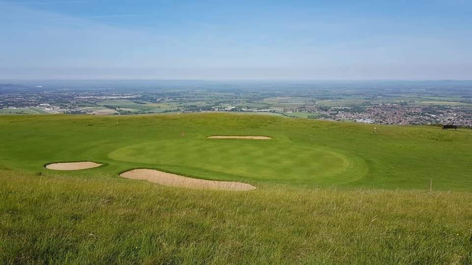 Cleeve Hill Course near Tewkesbury, Gloucestershire