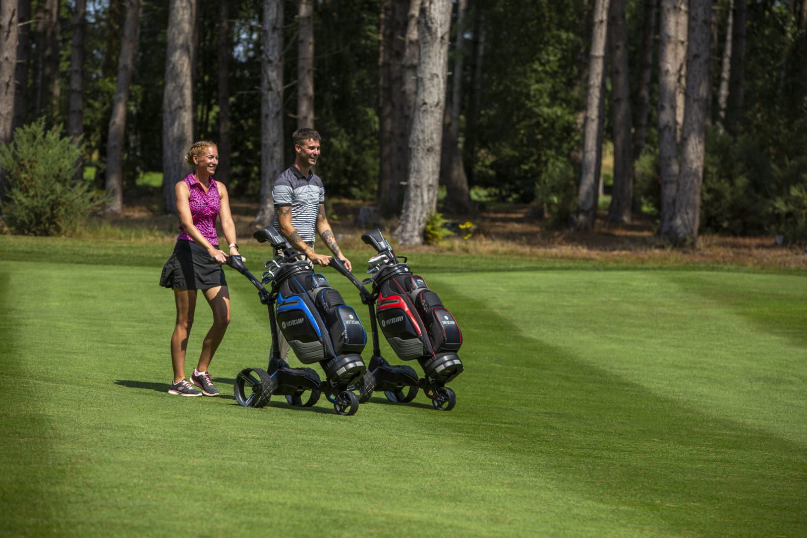 Motocaddy has experienced record summer sales across its range of power and push trolleys