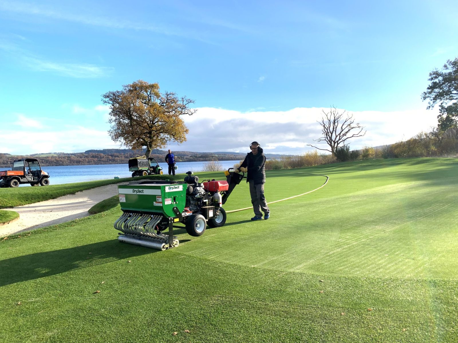 Dryject is routinely used at thousands of golf courses around the world 