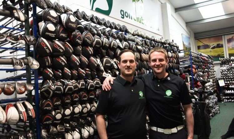 Murray Winton and Martin Lambert, co-owners of GolfClubs4Cash