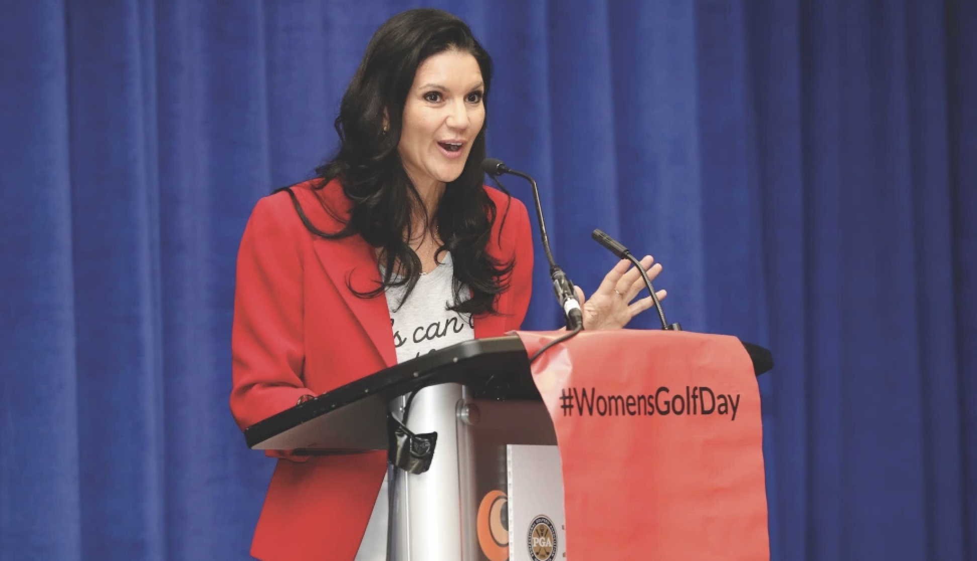 Women’s Golf Day founder Elisa Gaudet