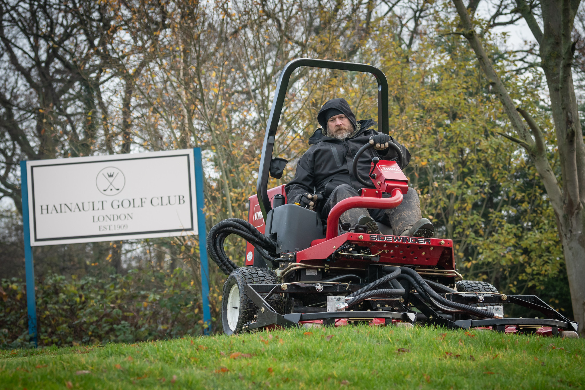 The Groundsmaster 3500-D mower is part of Hainault Golf Club’s new fleet deal with Toro and Reesink Turfcare