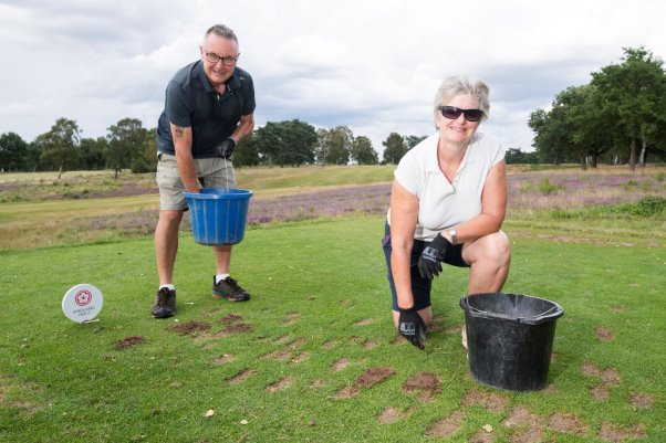 Over 44,000 golf club members work as volunteers at clubs in England