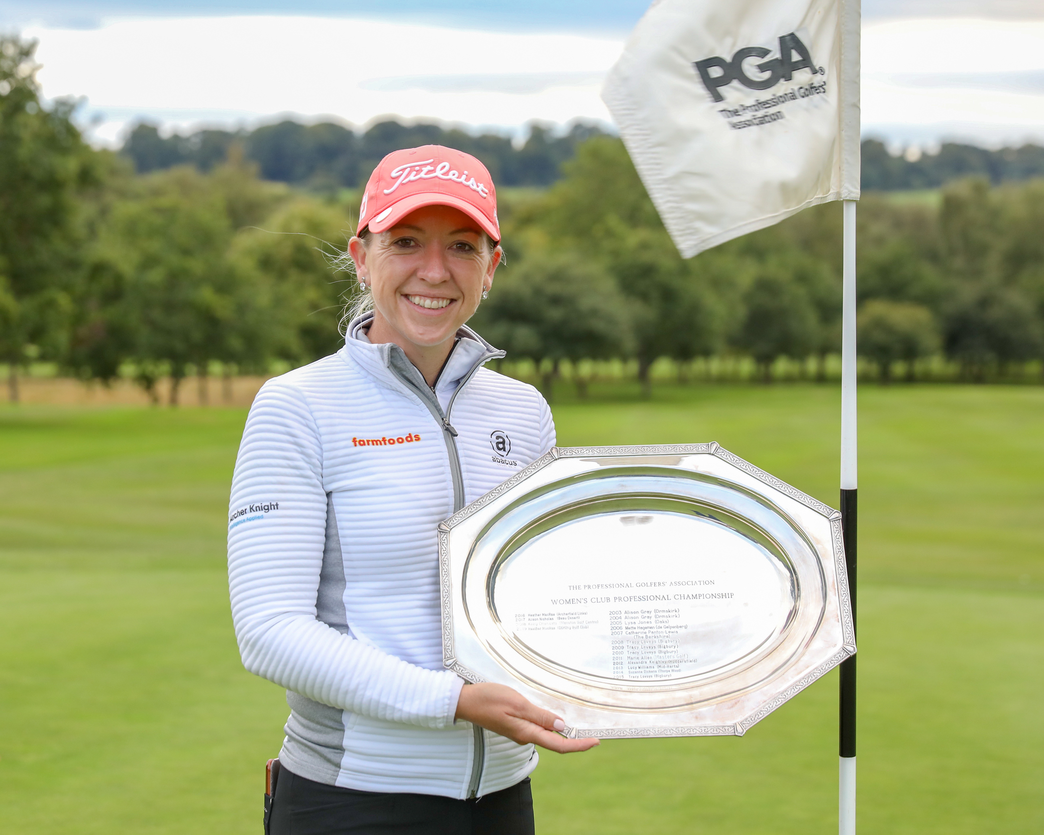 Heather MacRae is going for a hat-trick of WPGA Championship wins