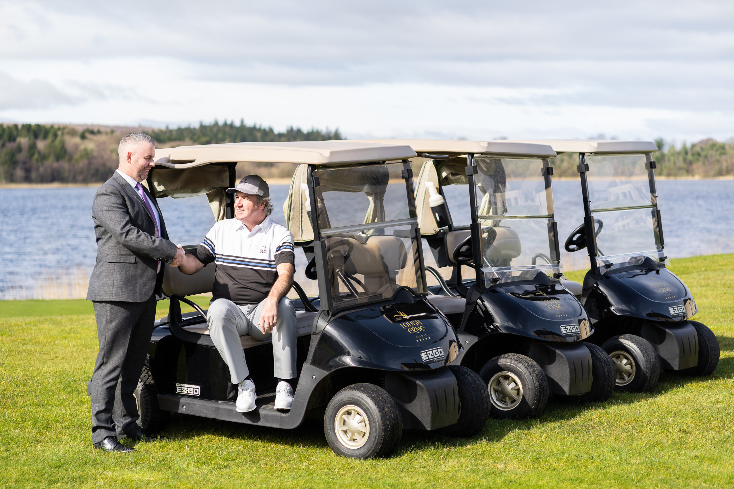 Barry McCauley and Damian Mooney