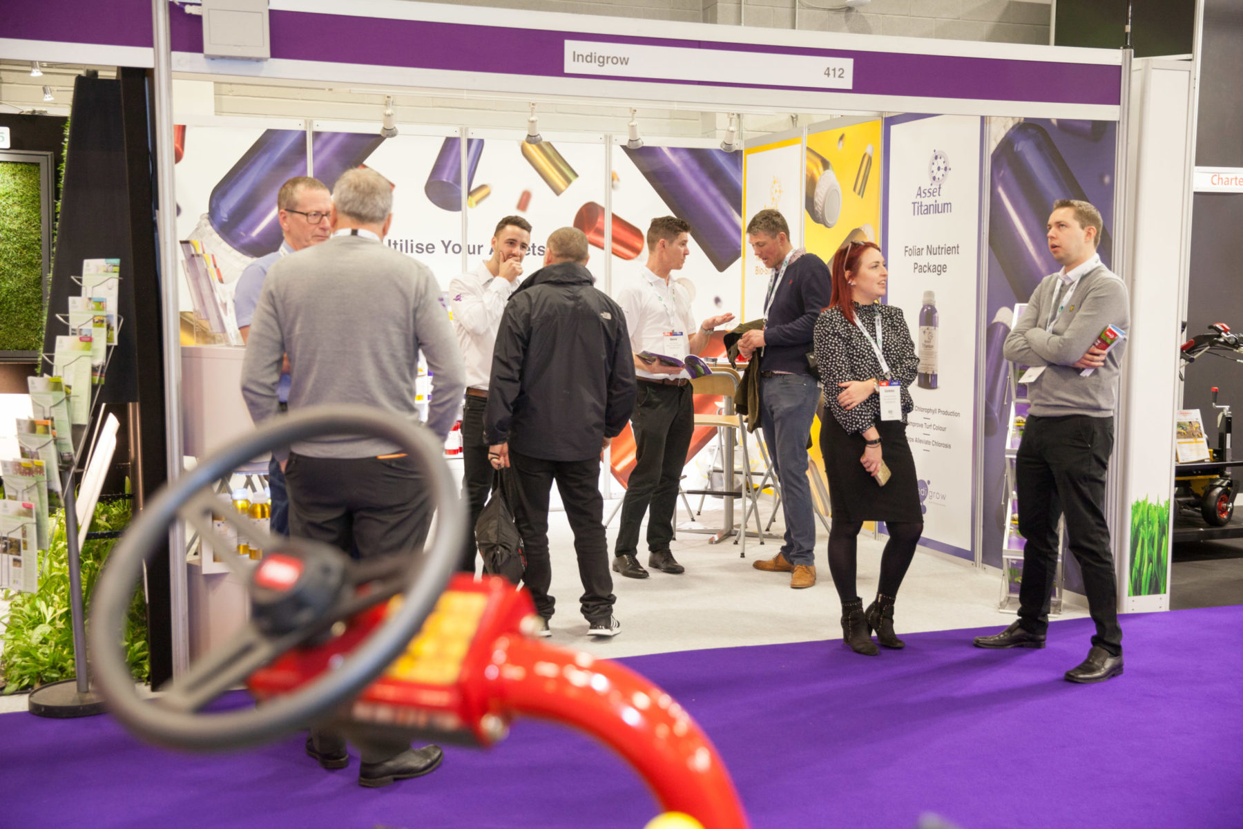 The Indigrow Team at BTME 2020