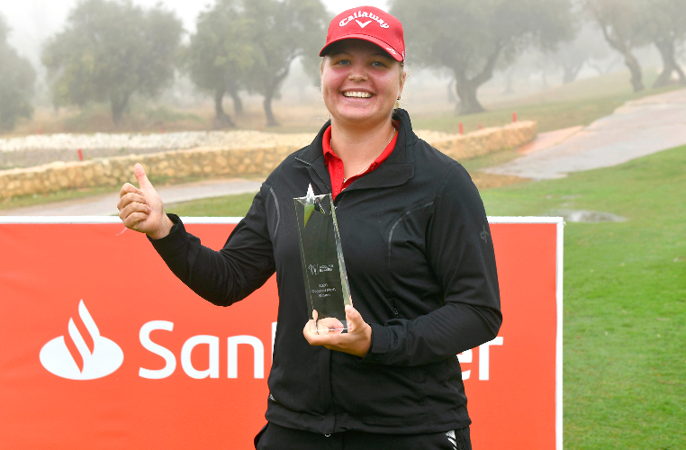 2020 LETAS Order of Merit champion Tiia Koivisto