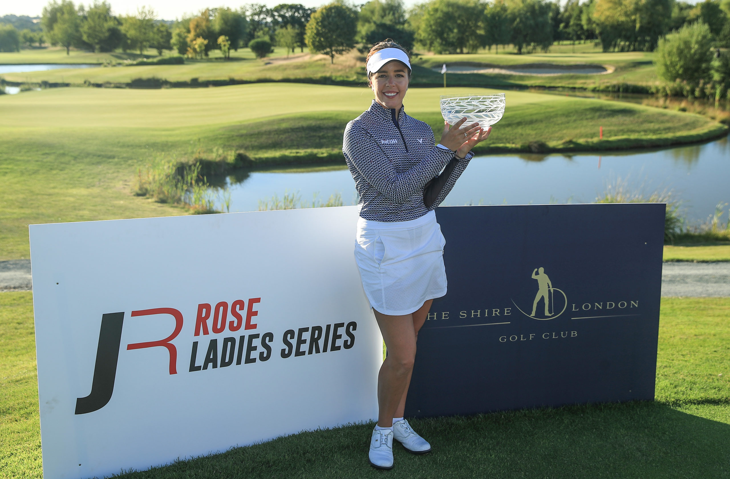 Georgia Hall won two of the three Rose Ladies Series events she played in last year