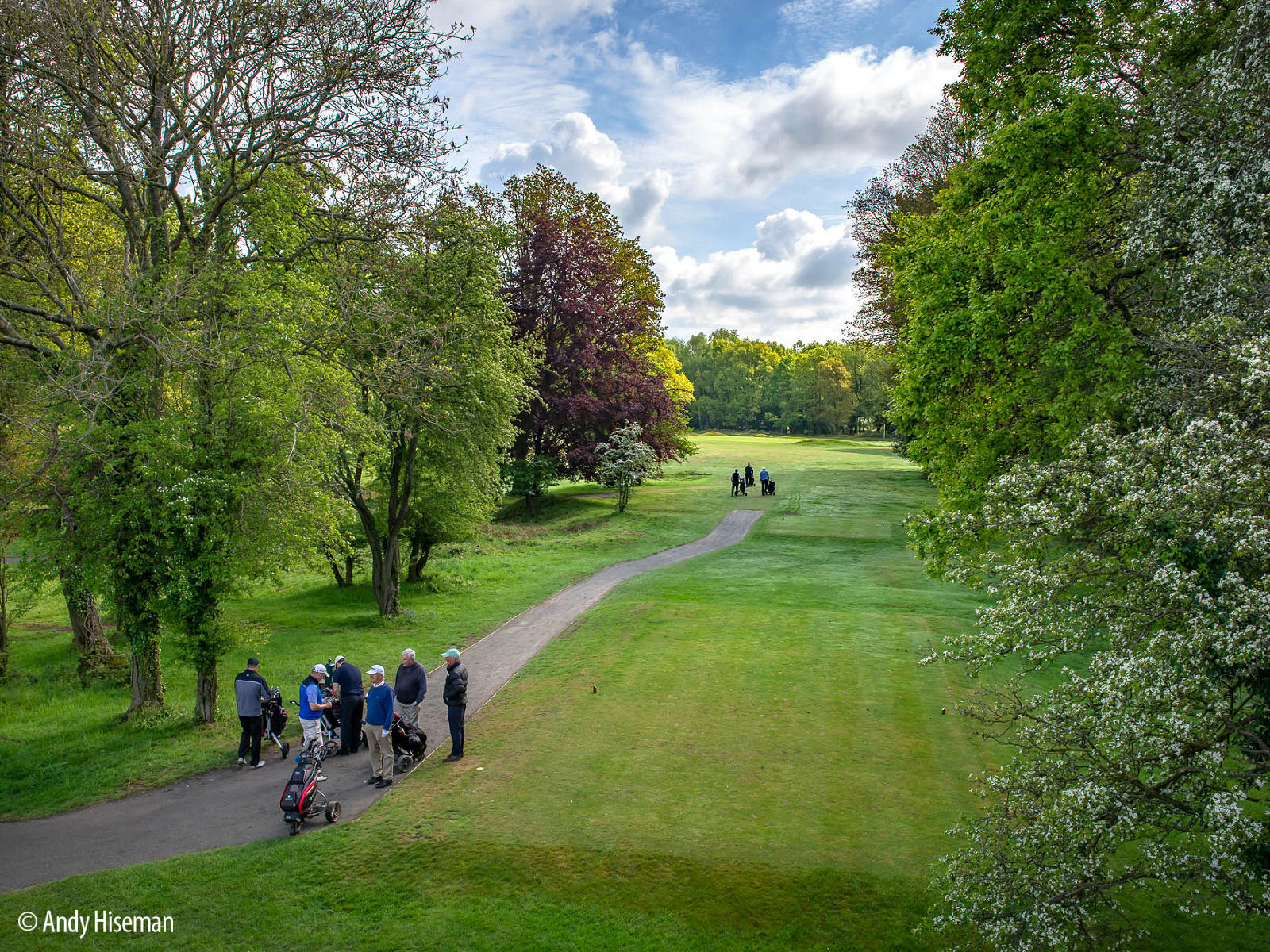New 1st hole at Berkhamsted Golf Course