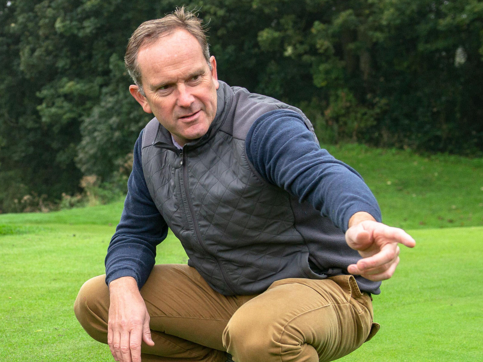 Greg Evans, golf agronomist