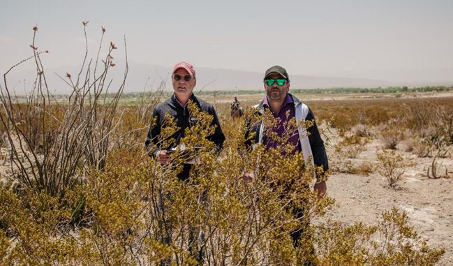 Brandel Chamblee (left) and Agustin Pizá 