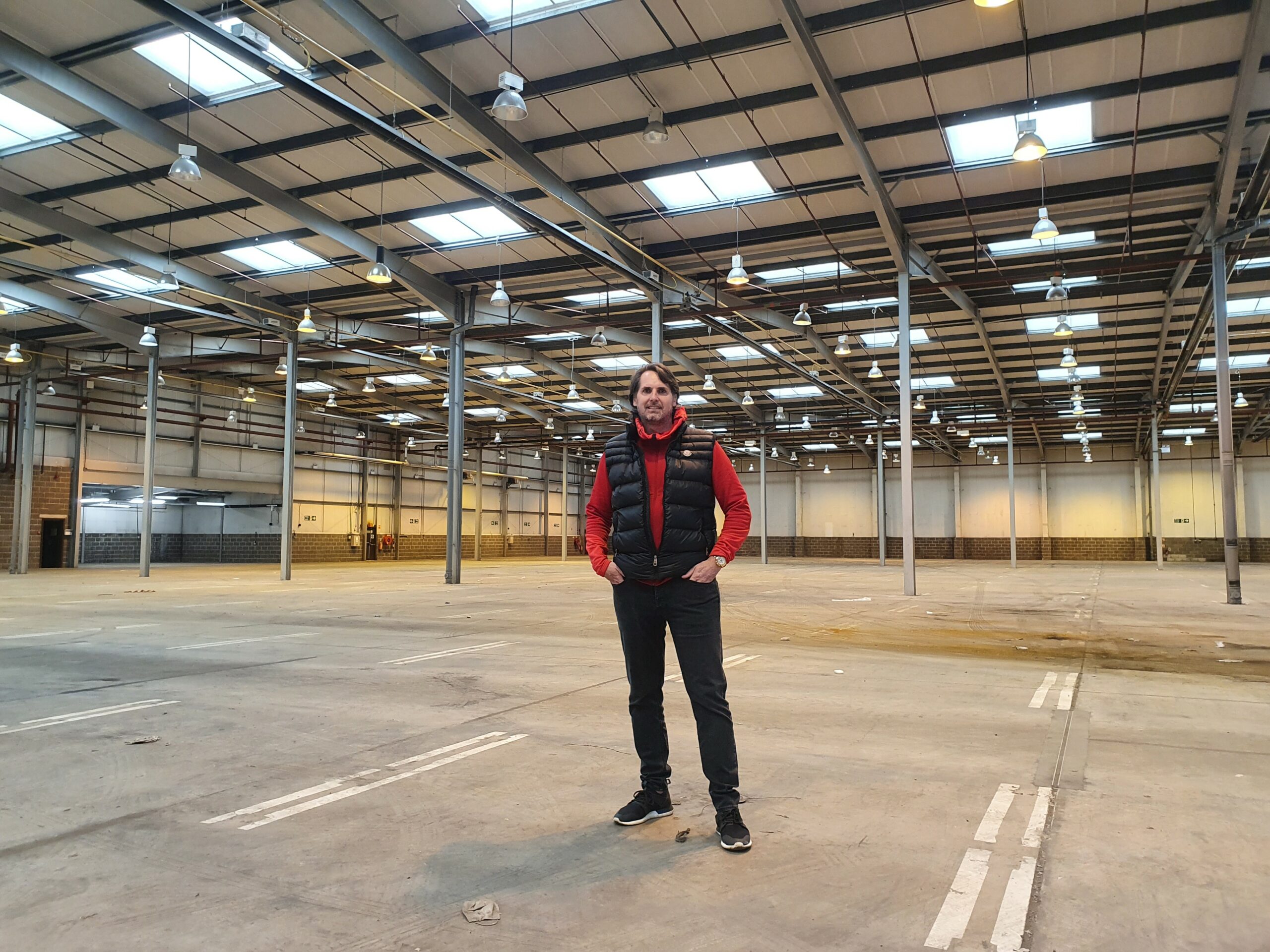 WWGB managing director Graeme Stevens at the new facility