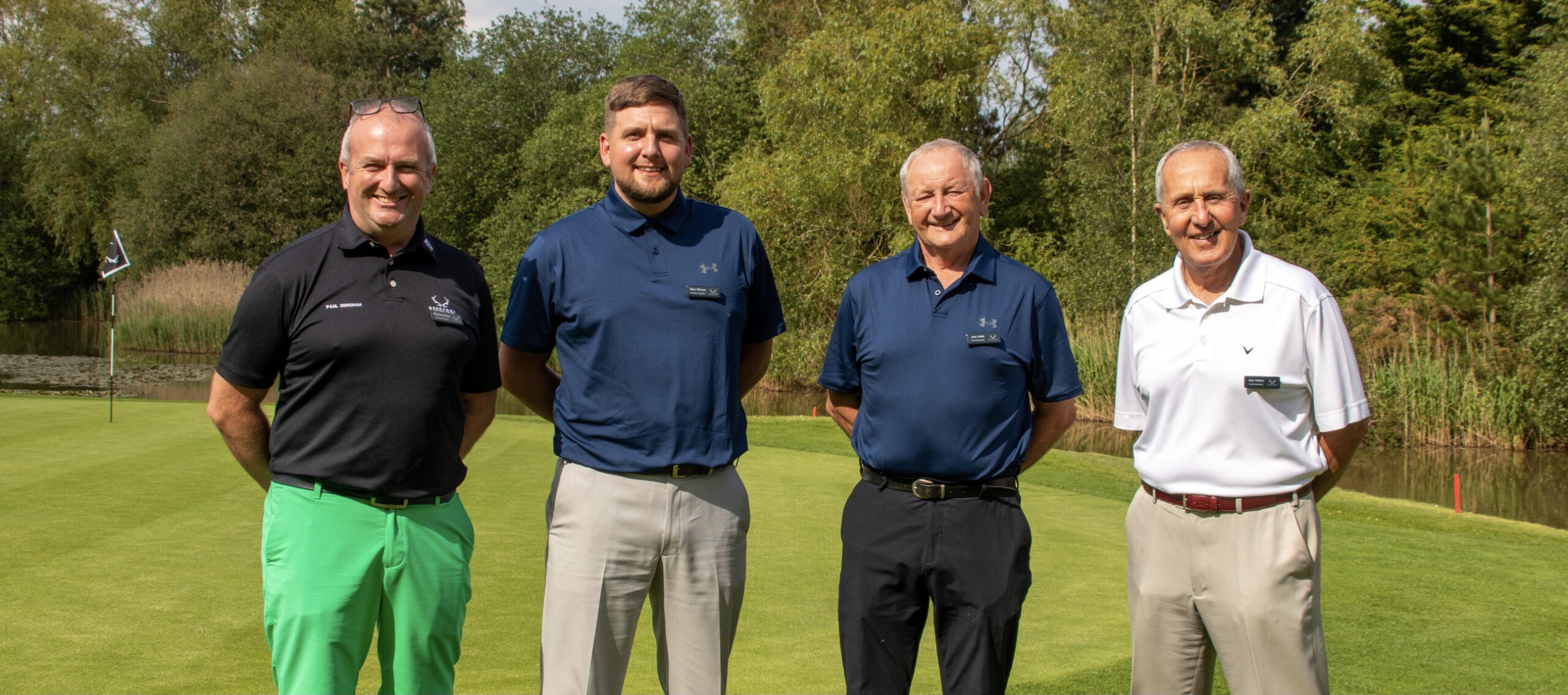 Paul Densham, Marc Winnan, John Wells and Alan Walker