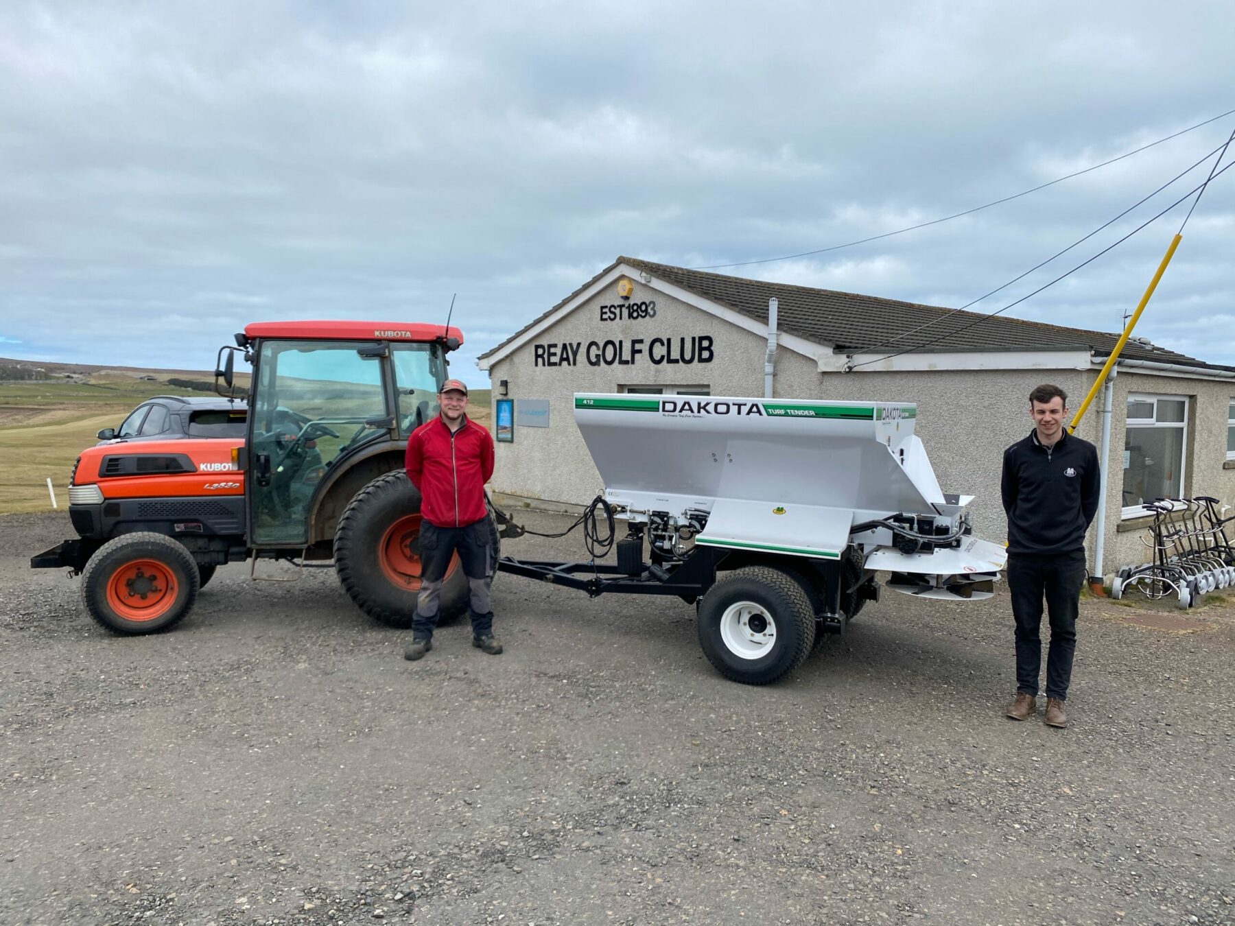Campey Dakota Turf Tender at Reay Golf Club
