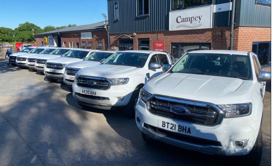 Campey Ford Ranger Fleet