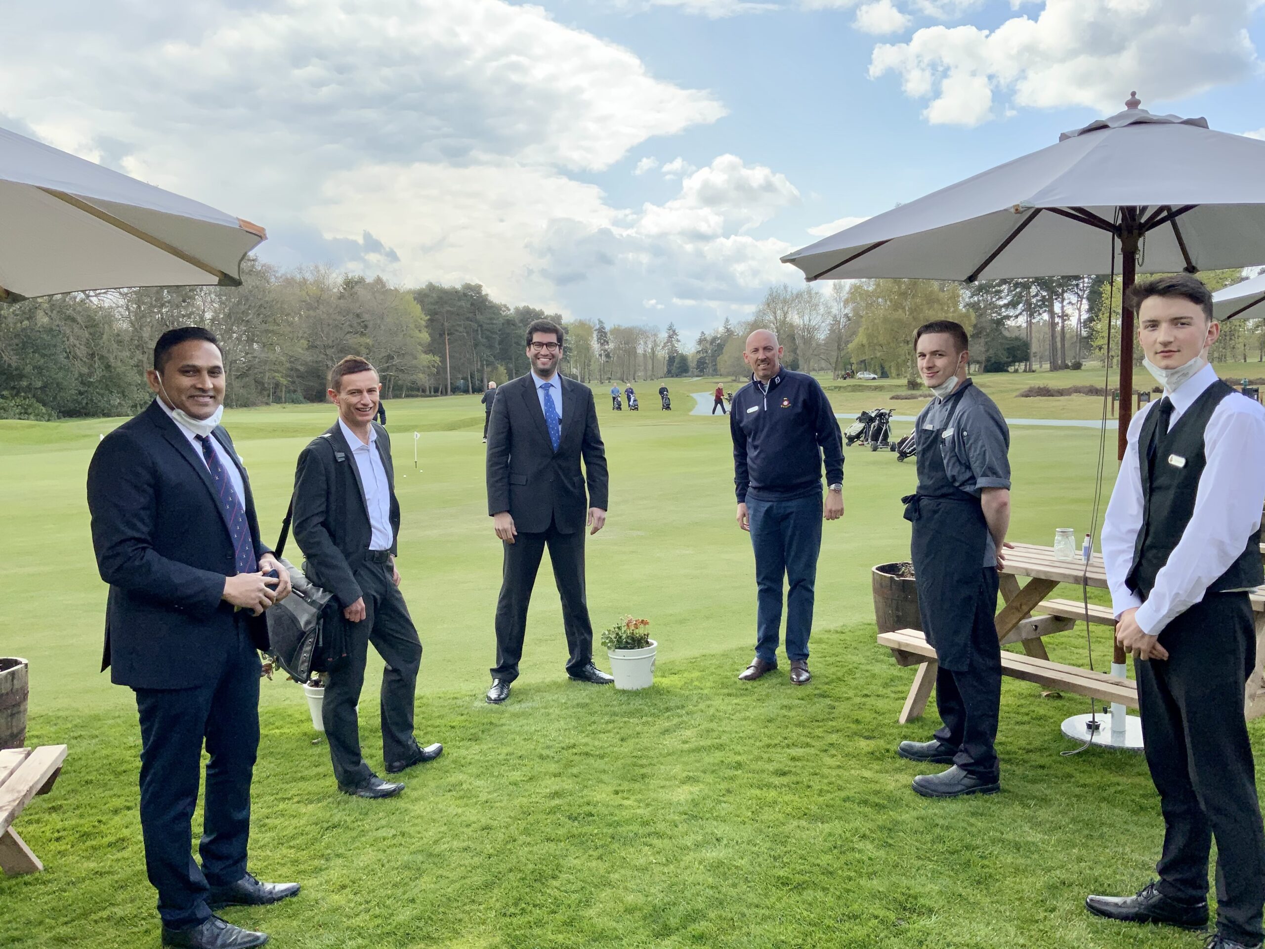 Ranil Jayawardena MP with Kickstart recruits