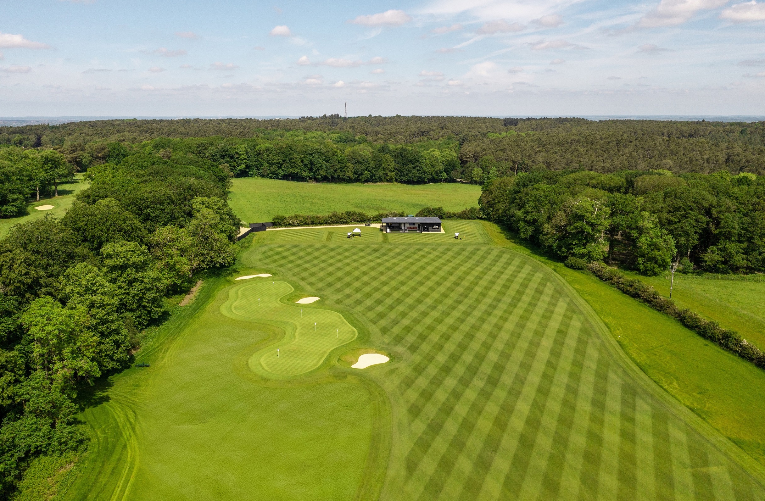 The new Titleist Performance Centre at Woburn features a 370-yard driving range