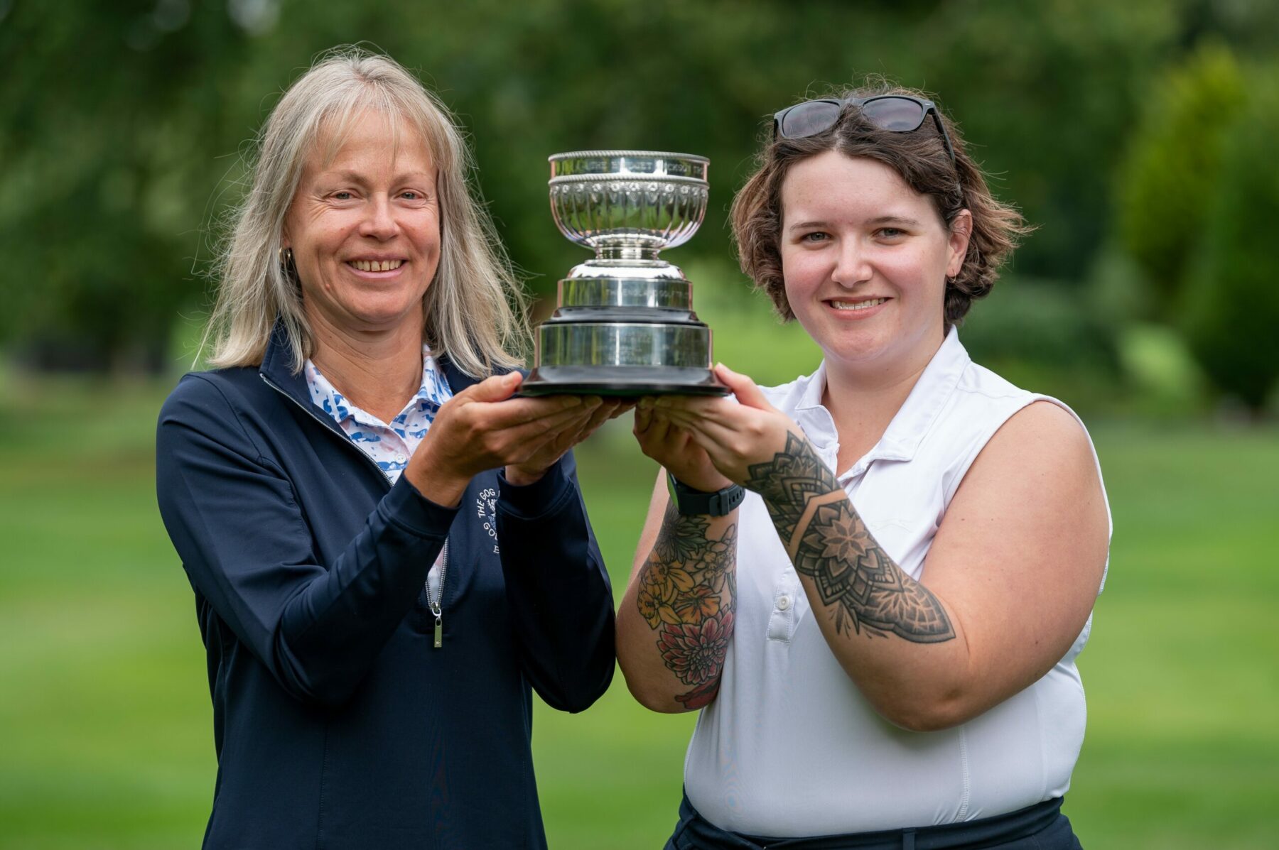 Helen Ambrose and Natalie Farmer of Gog Magog Golf Club (Leaderboard Photography)