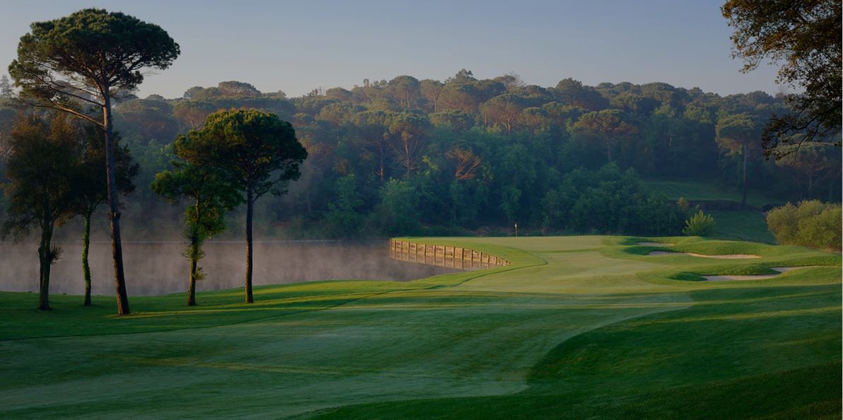The 3rd hole of the Stadium Course at PGA Catalunya Golf and Wellness
