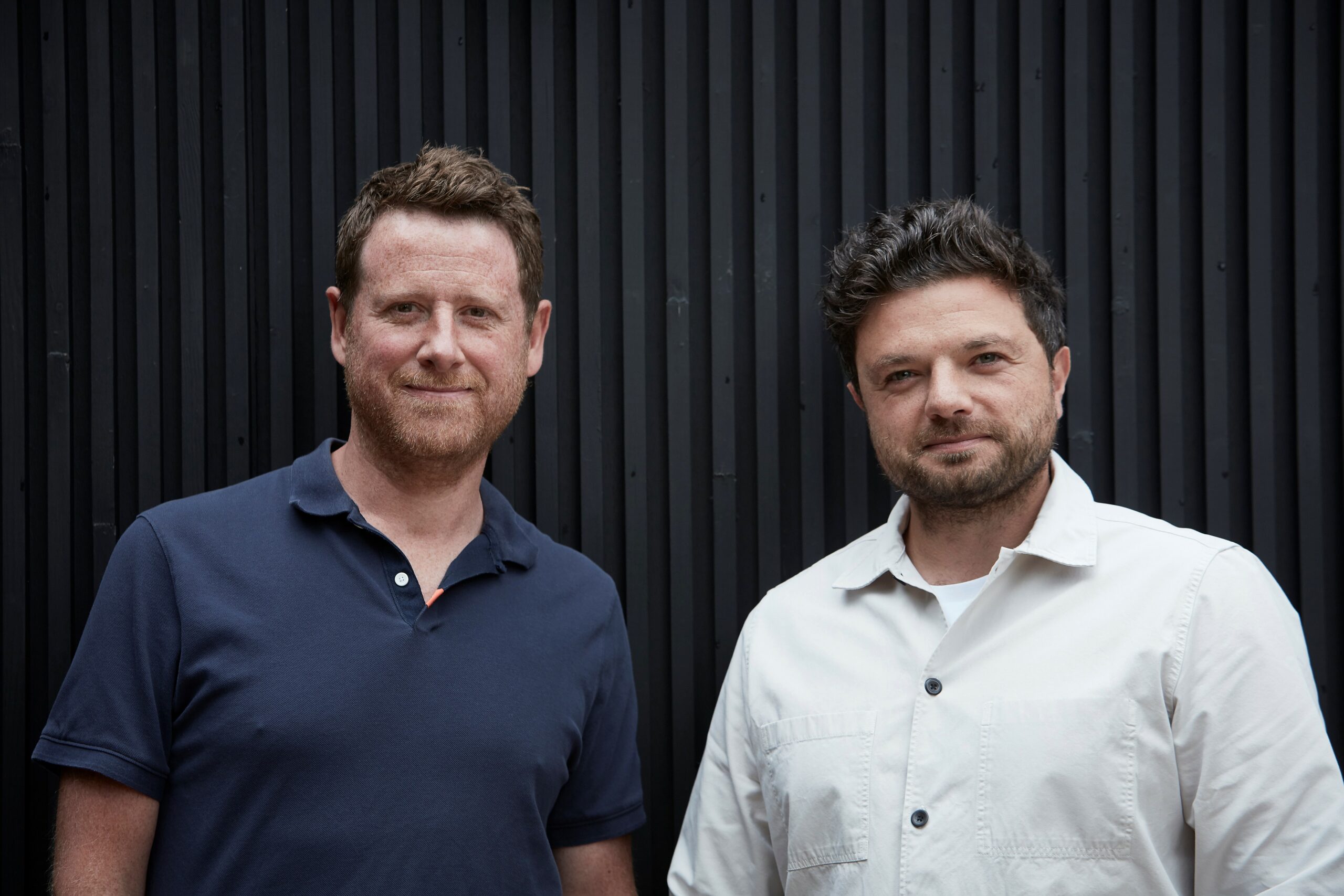 Dave Bedwood (left) with Andy Roberts (photo credit: Kim Watson)