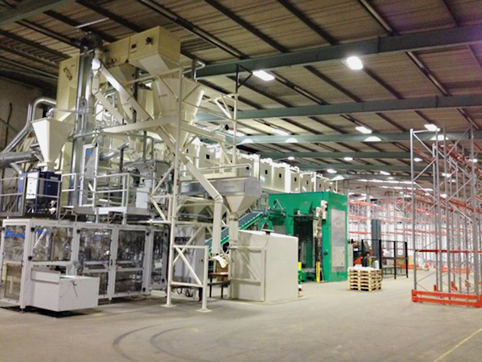 
The new processing and packing facilities will be a scaled-up version of those installed at the forage site in Scotland in 2015