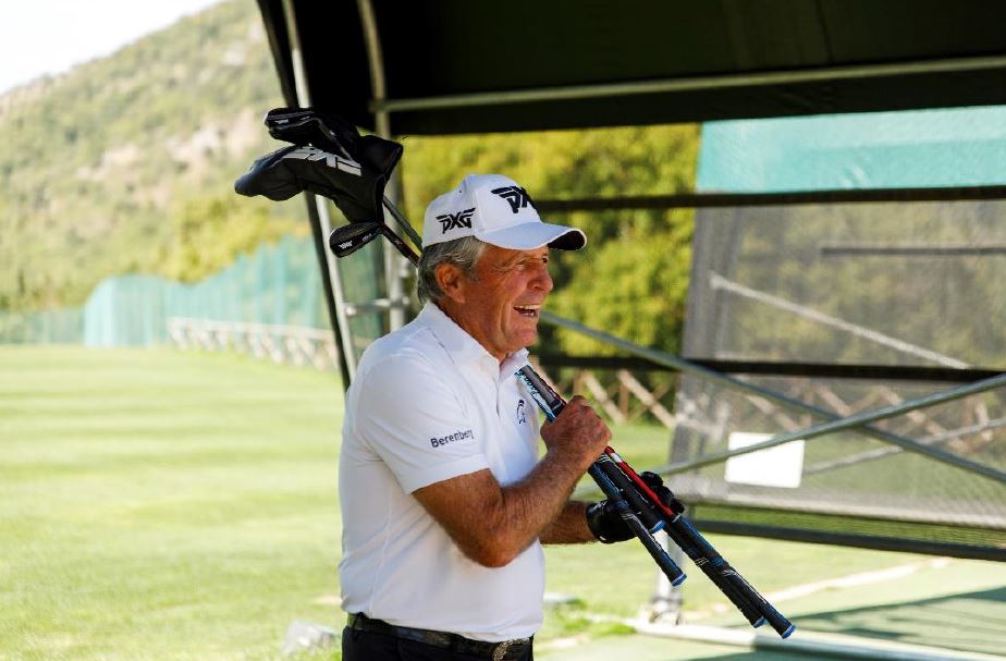 Gary Player at Antognolla Golf