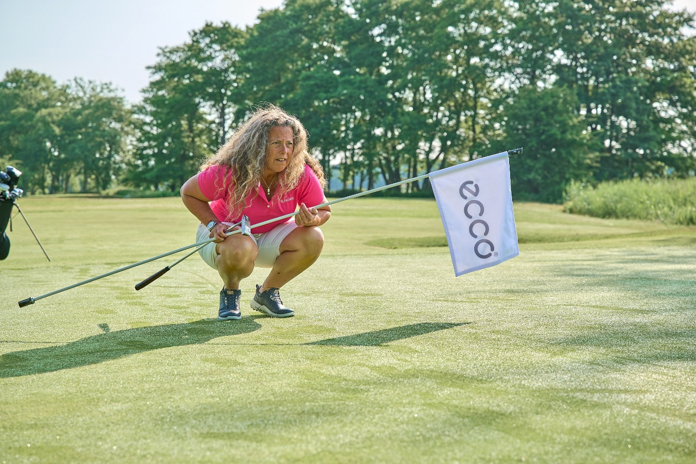Tour caddie Fanny Sunesson features in the first of Ecco Golf's short films 
