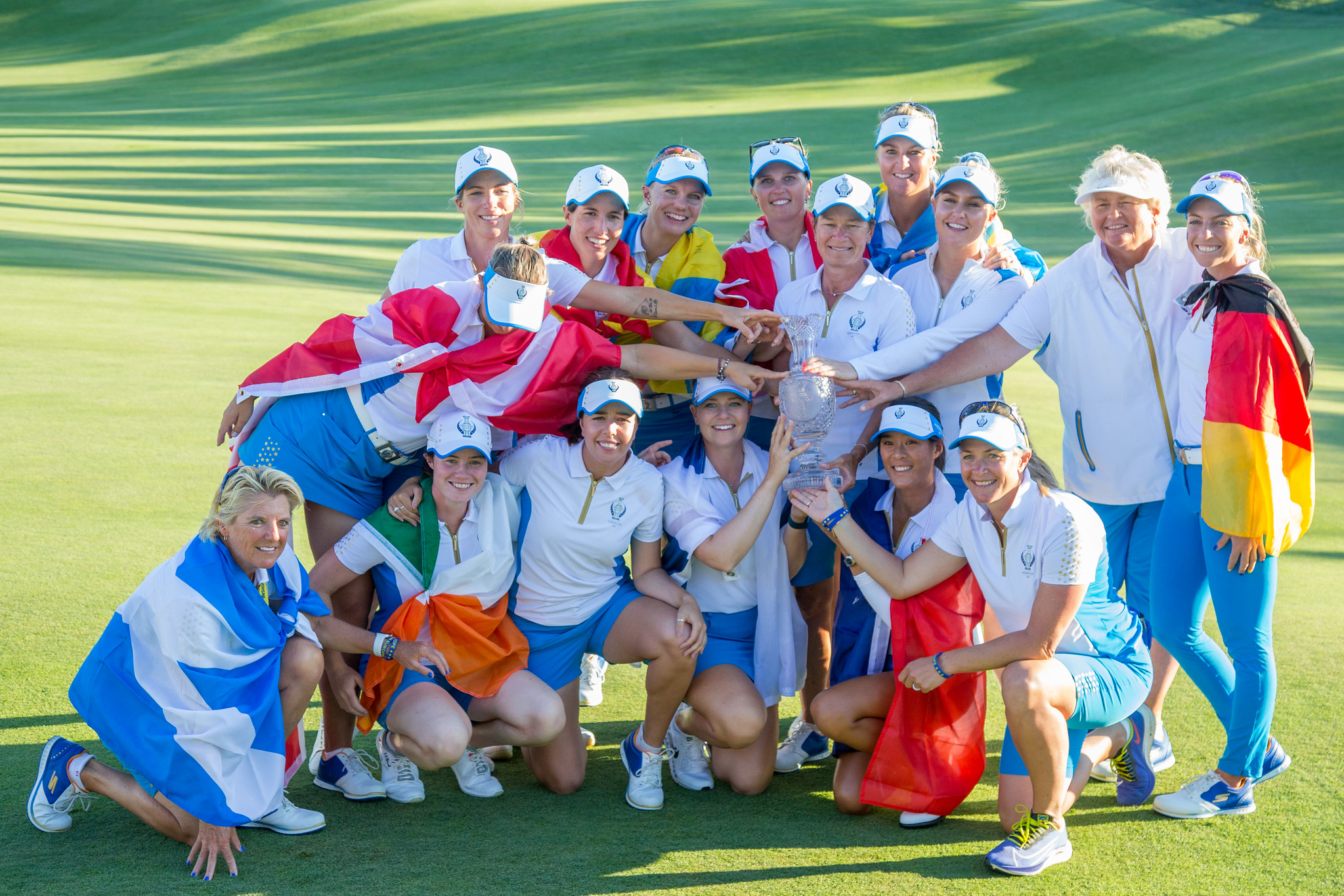 Europe's winning Solheim Cup team