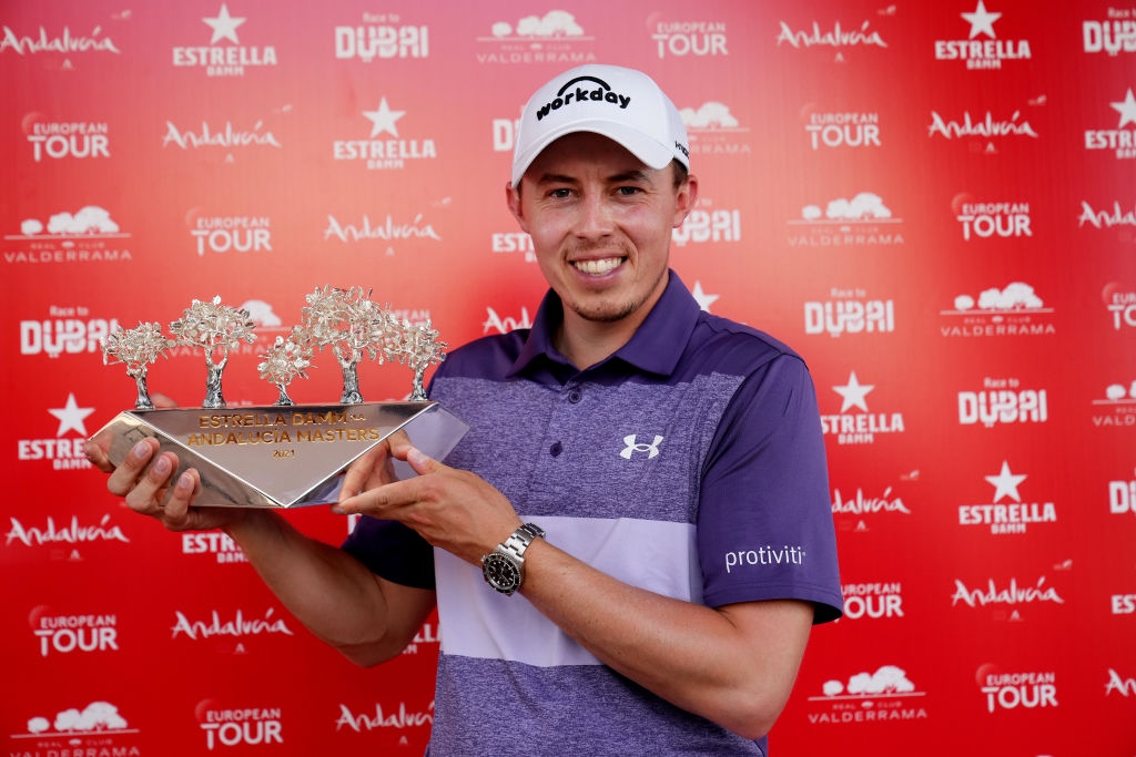 UA staff player Matt Fitzpatrick won the Andalucia Masters