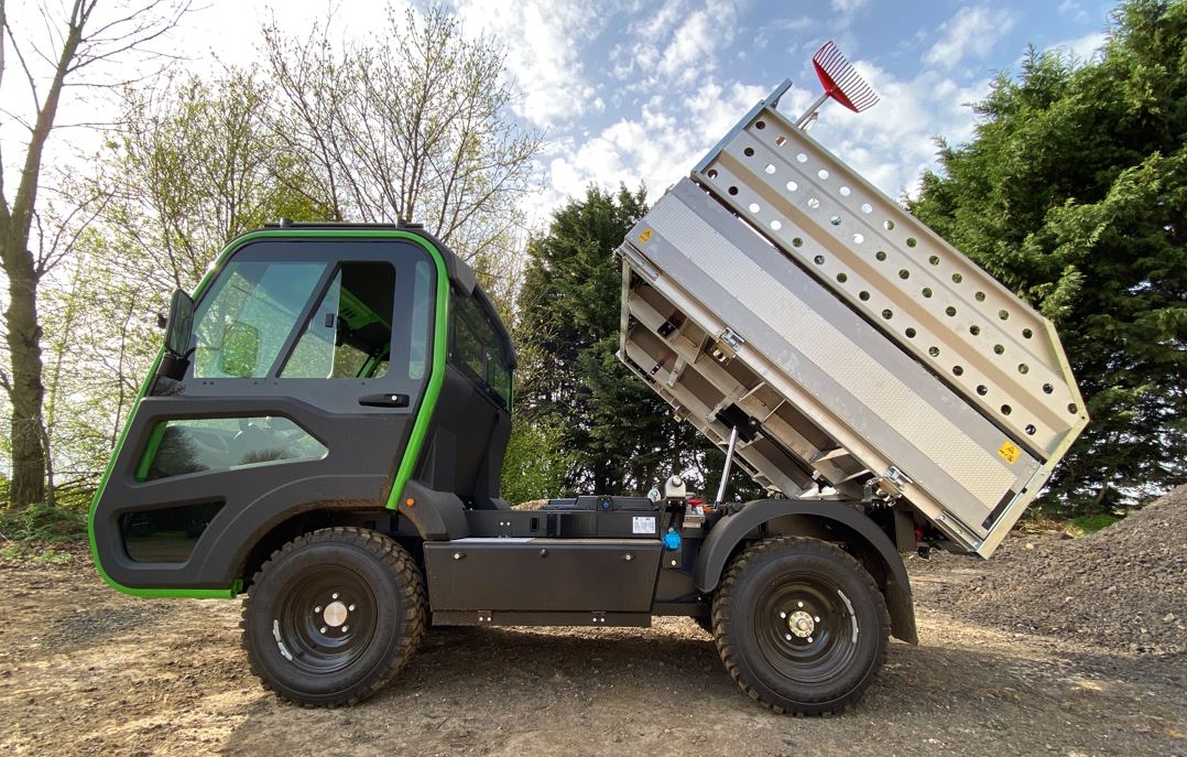 The ET Lander utility vehicle from Etesia will be on show at SALTEX 2021