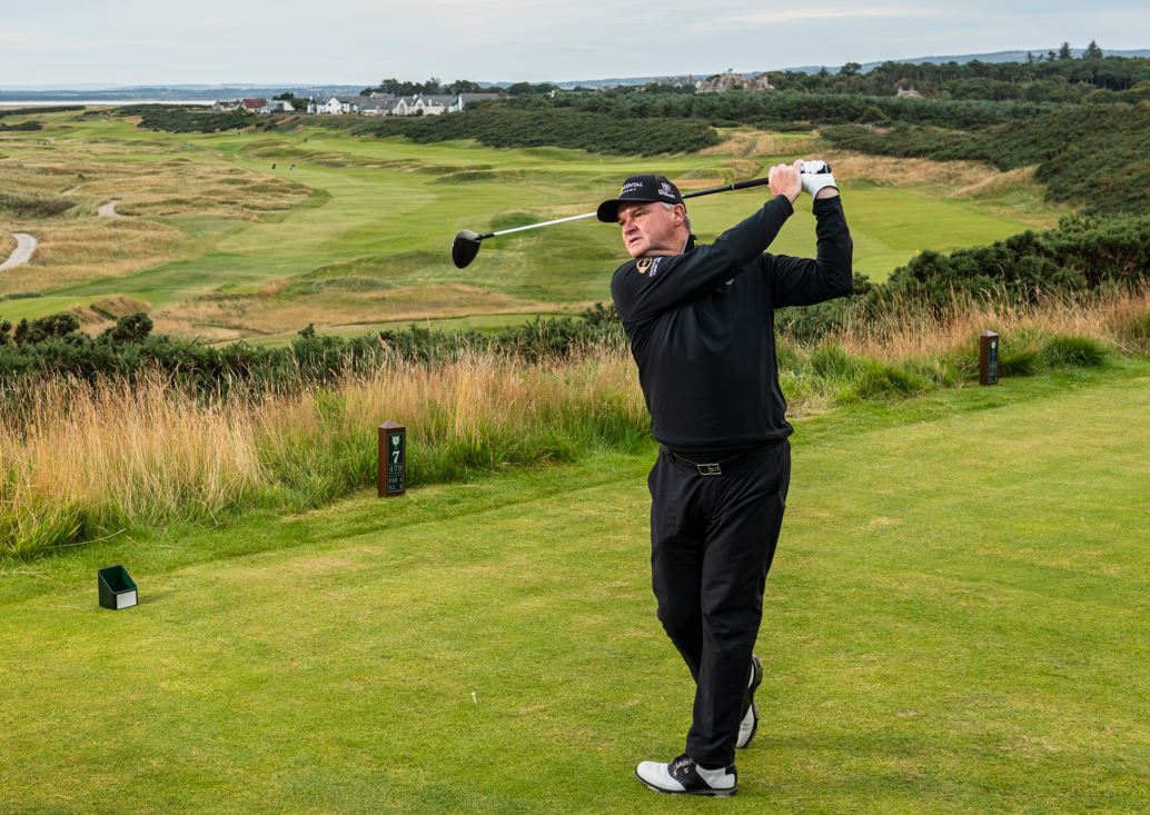 Paul Lawrie at Royal Dornoch