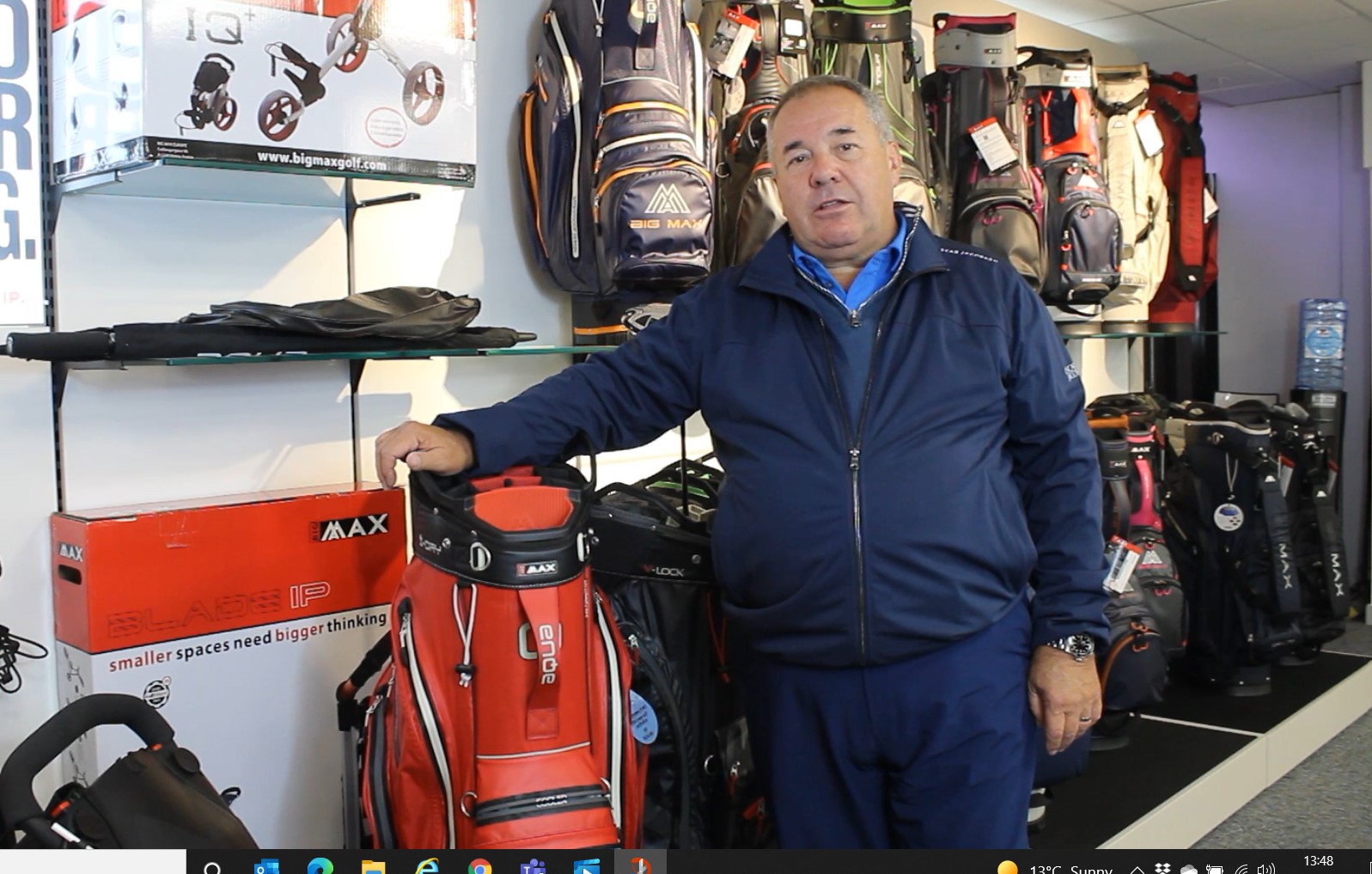 Steve Grant, BIG MAX's UK & Ireland Sales Manager