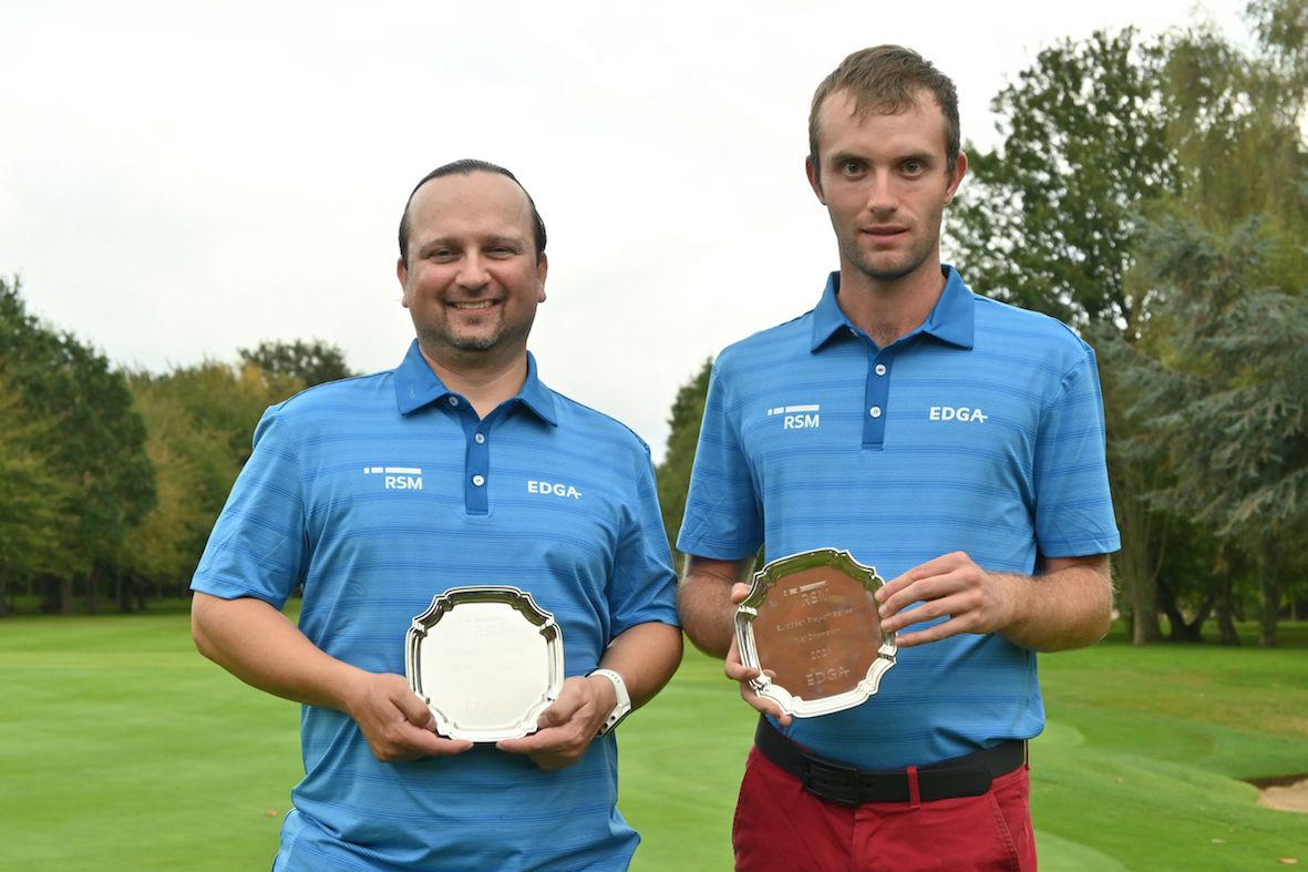 RSM European Play-Off Series winners Miroslav Halmo and Vincent Helly