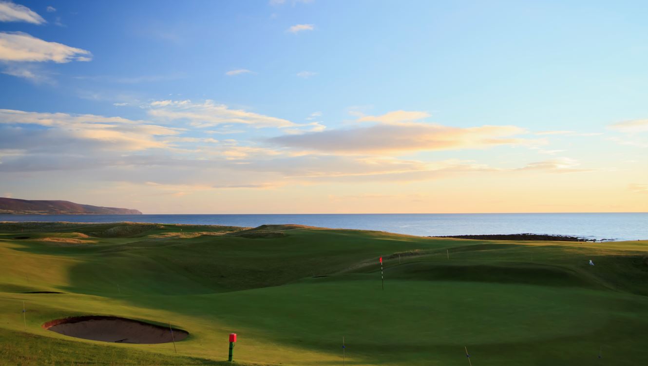 Brora Golf Club 18th hole