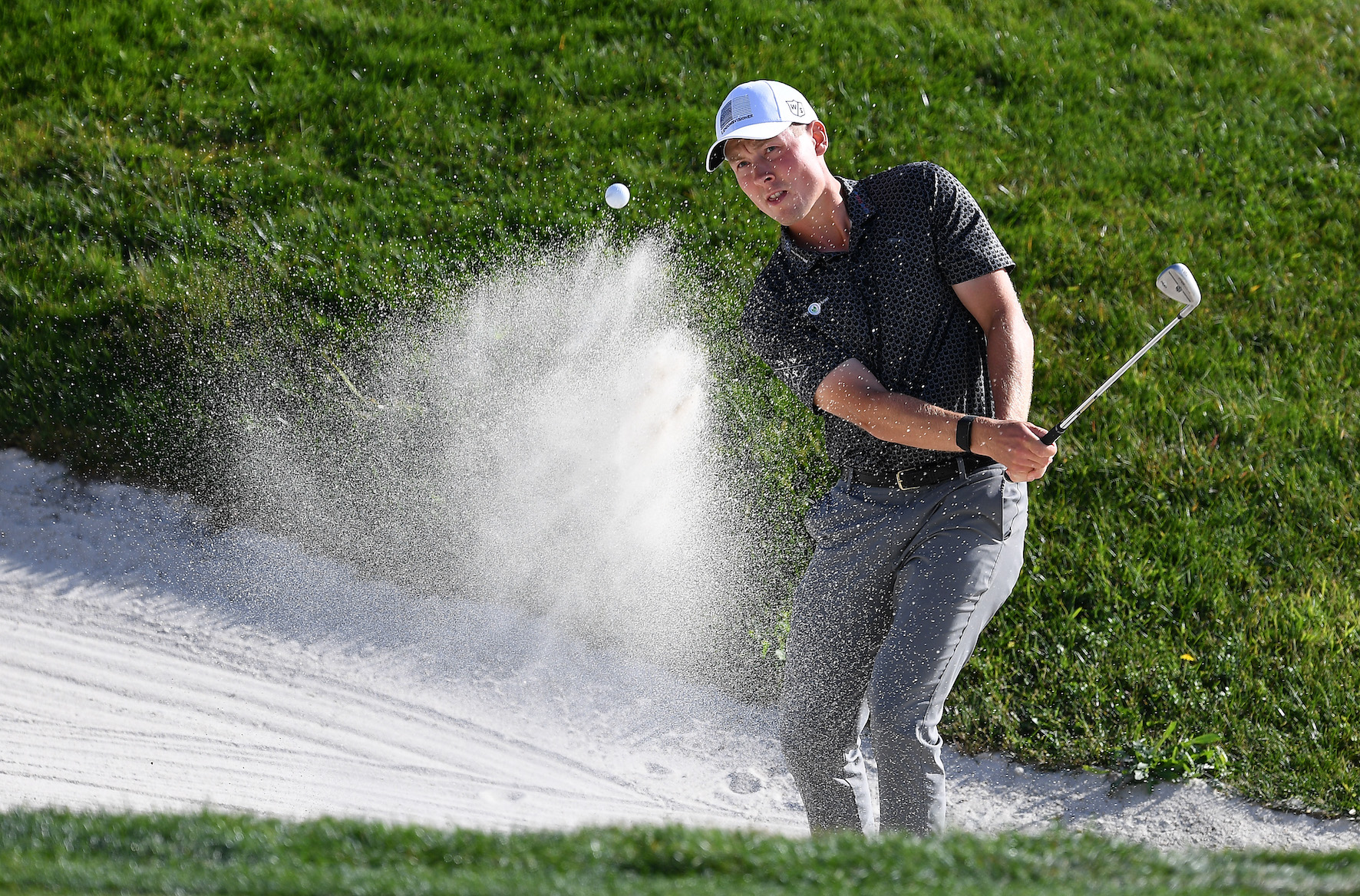 Wilson Staff player Marcus Helligkilde