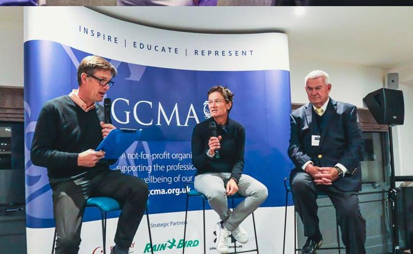 Jeremy Dale (MC) Catriona Matthew and John Paramor