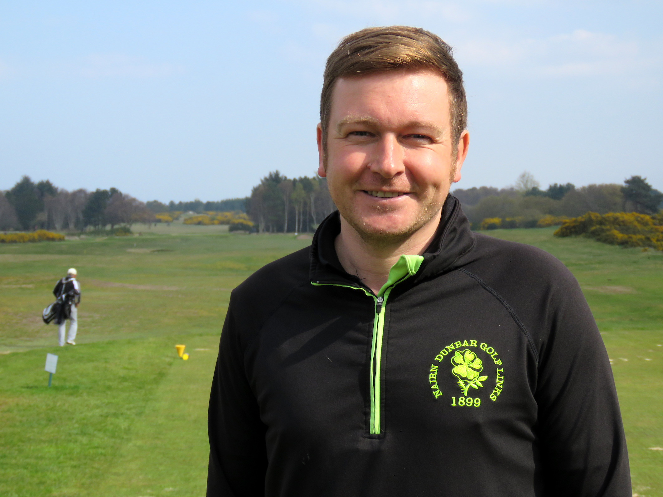 Nairn &amp; Dunbar's Manager Richard Johnstone has achieved Master Greenkeeper status