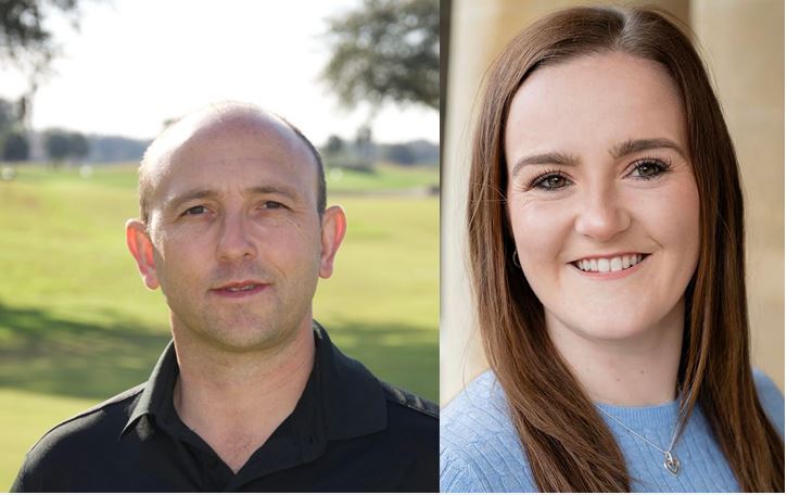 Stuart Clayton and Rachel Knight