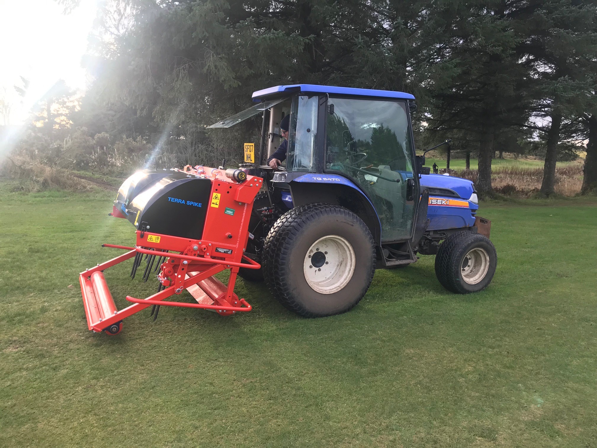 Wiedenmann's Terra Spike XP6 in action at East Renfrewshire