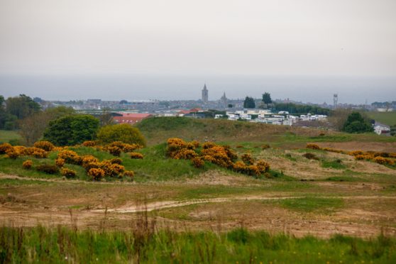 All work stopped on the Feddinch Mains site last autumn