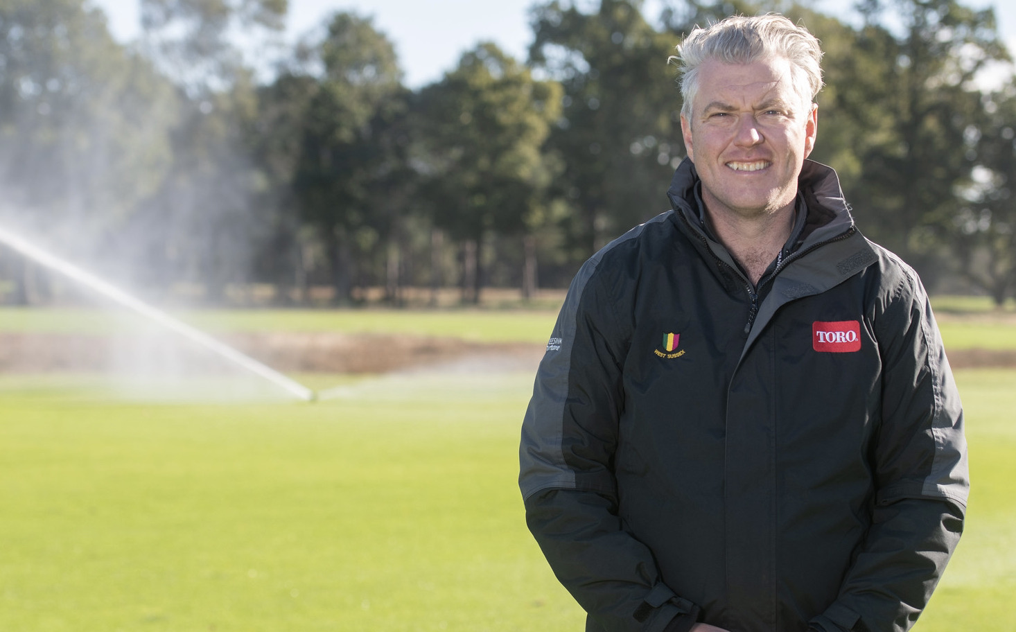 Kerr Rowan, course manager at West Sussex Golf Club