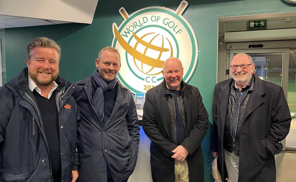 From left to right, Andreaz Lindberg, Stefan Öström, Mats Ola Palm and Magnus Palm