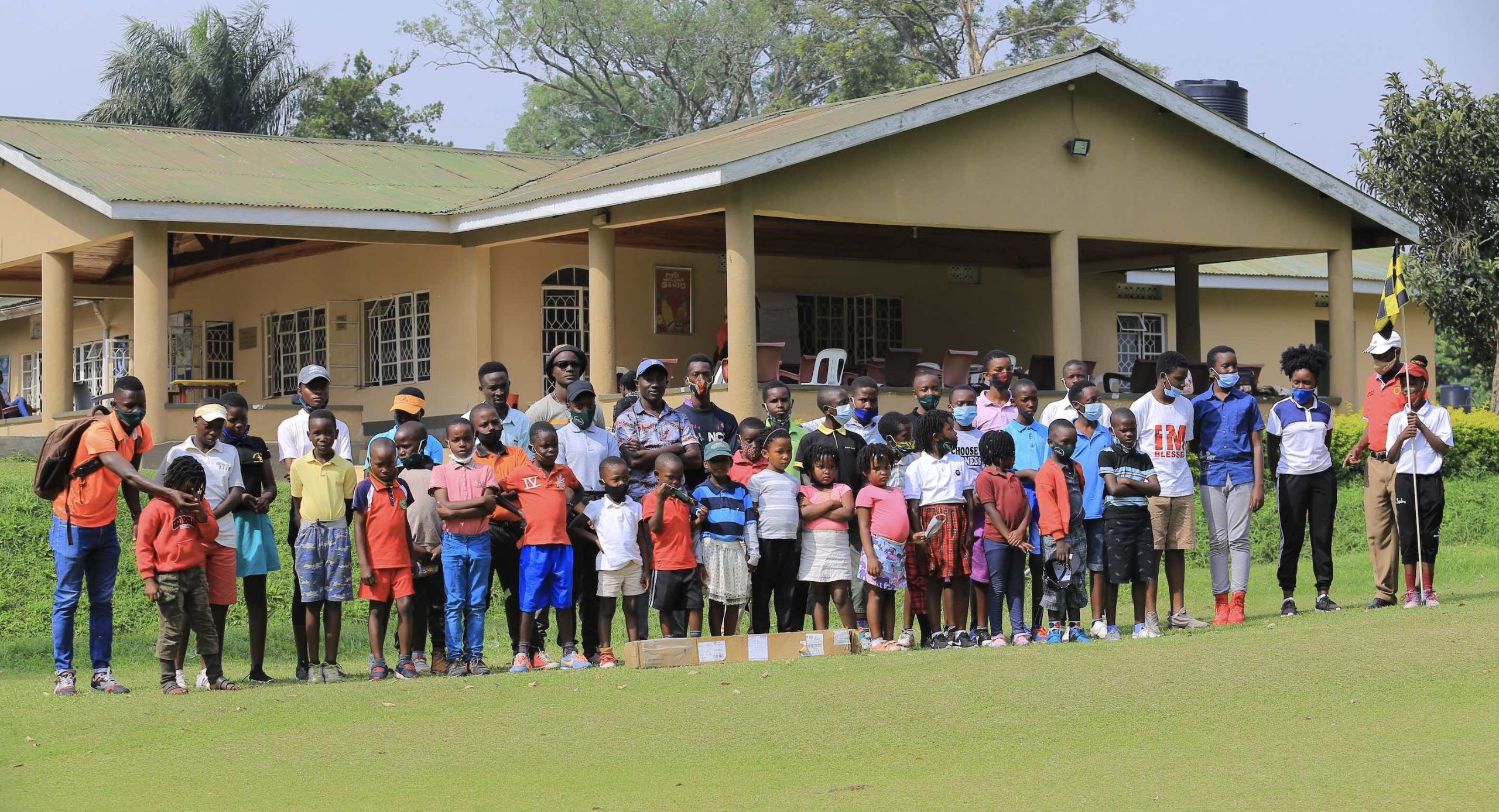 As well as golf coaching, youngsters attending AFRIYEA receive education, mentorship training, environmental and life skills that will prepare them for adult life